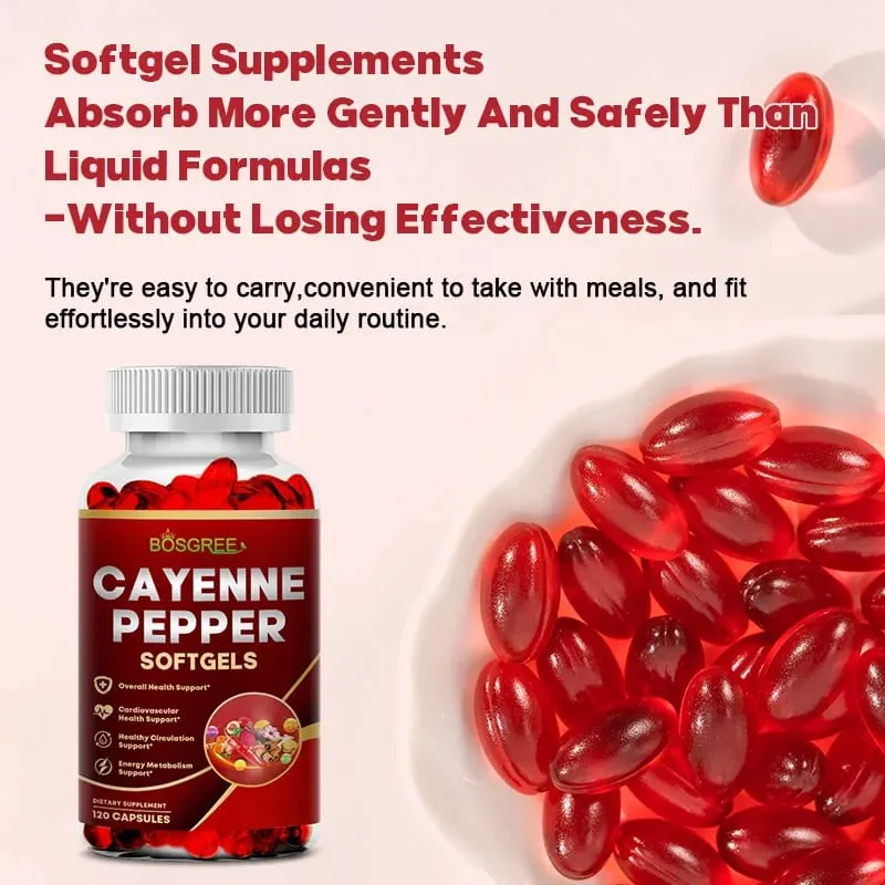 Cayenne bors kapszula – támogatja a szív- és érrendszer egészségét, javítja az emésztést és a vérkeringést D3 K2 vitaminok gyógynövény-kiegészítő