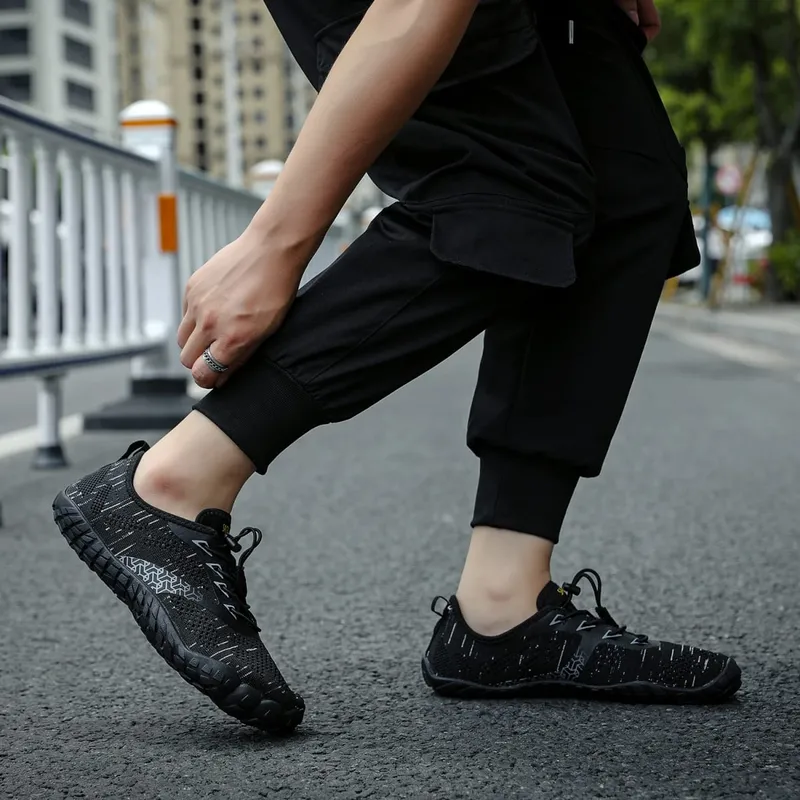Men Trail Running Shoes Minimalist Barefoot Wide Width Gym Workout Fitness Low Zero Drop Women Sneakers Treadmill Free Athletic — image 7