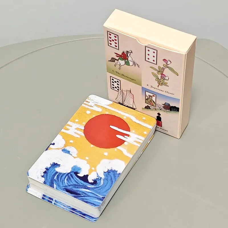 An Ukiyo-e Lenormand Oracle Cards 36Pcs Japanese Ukiyo-e Style Divination Tarot Deck Fortune Telling Oracle Card