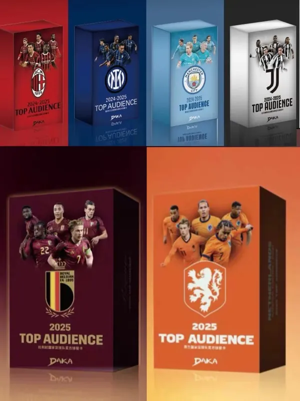 Wholesale Daka 2025-2026 Real Madrid Barcelona Cards Audience Machester Cuty Juventus Ac Internazionale Milano Star Player Card