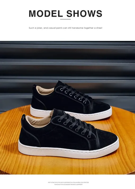 2026 New Trendy Round Toe Men Casual Flats Comfortable Non Slip Hard Wearing Sport Shoes Cross Tied Concise Lightweigh Sneakers — image 9