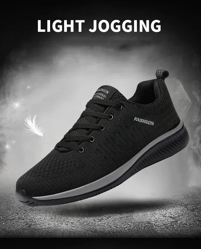 2026 Men Running Walking Knit Shoe Casual Sneakers Breathable Sports Running Athletic Gym Lightweight Outdoor Women Shoes Size — image 9