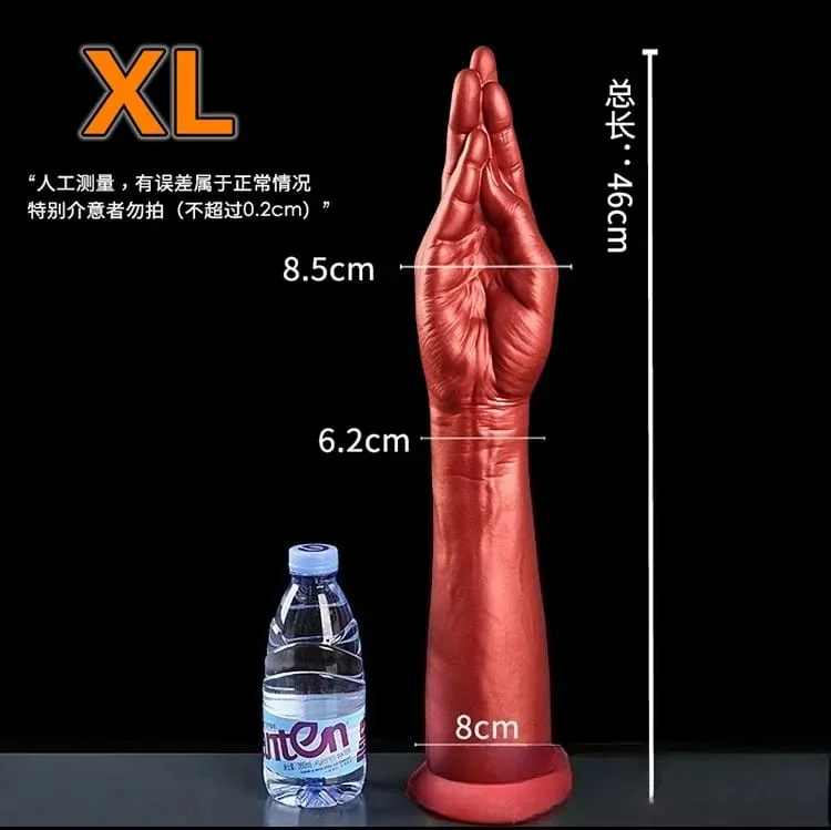 46cm Fist Hand Anal Plug Arm Dildo Vaginal Butt Dilator Deep Stimulator Anus Expander Big Dildo Masturbator Adult Anal Sex Toys — image 7