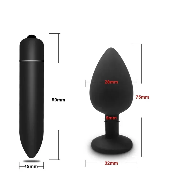 Soft Silicone Anal Butt Plug Unisex Sex Toys Men Prostate Massager Adult Gay Ass Stuffed Anal Trainer Massager for Couples — image 18