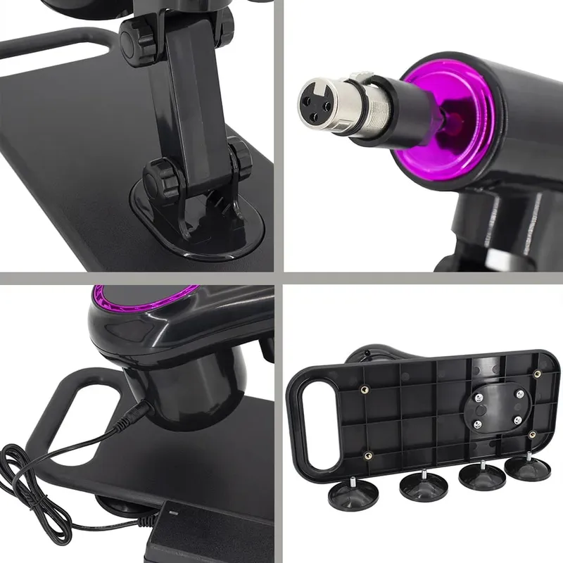 Portable Sex Machine Adjustable Speed Angle Automatic Wireless Control for Woman Man Masturbating Pumping Gun Sex Toys