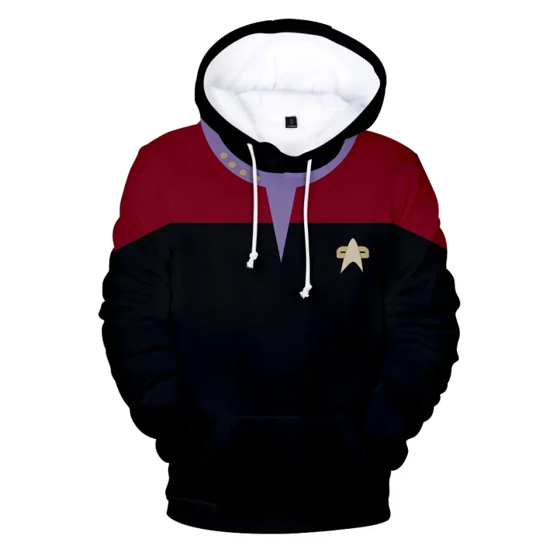 Hot Movie Star Trek 3D Print Sport Hoodies Sweatshirt Fashion Long Sleeve Clothes Cosplay Men/Women Streetoutdoor Clothing Top — image 2
