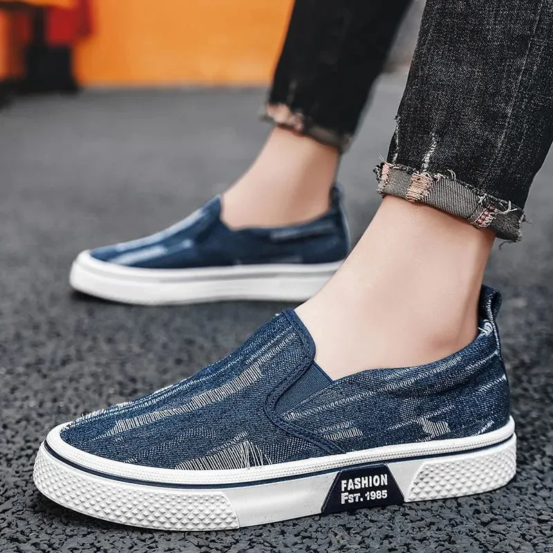 2026 Summer new Trendy Sports Canvas Shoes For man Comfortable Breathable Men's Single Shoes Outdoor Versatile Men's Sneakers — image 6