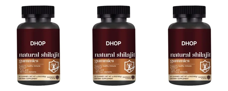 Shilajit Gummies 60 Gummies Himalayan Mineral Supplement with Fulvic Humic Acid Zinc Selenium Magnesium for Immunity Energy — image 9