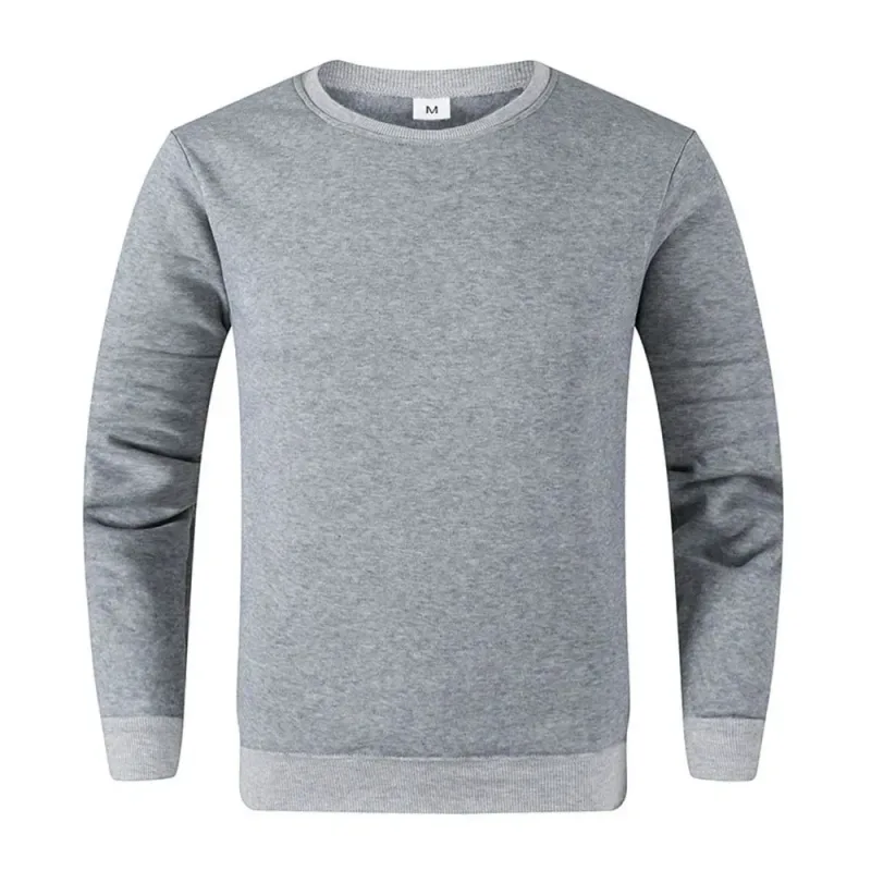 ผู้ชาย Basic Pullovers เสื้อลำลองสำหรับผู้ชายผู้หญิงสีทึบฤดูใบไม้ผลิฤดูใบไม้ร่วง Hoodie กีฬาเสื้อแขนยาว Techwear