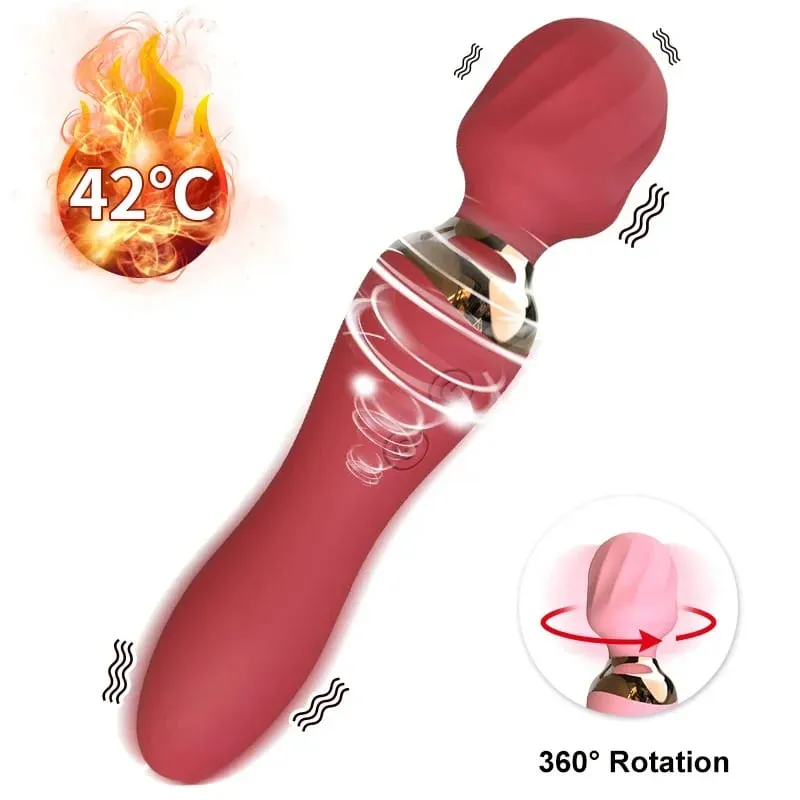 Sex Toys Vibrator Telescopic/Rabbit/Finger Digging G Spot Powerful vibrating AV Magic Wand Clitoris Stimulator Dildo Masturbator — image 6
