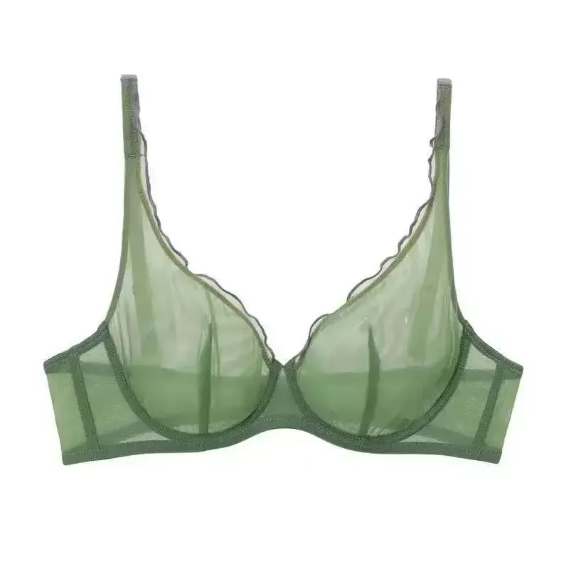 Full Coverage Minimiser Bra for Large Bust Ultra Thin Seamless Wireless Lift & Support Anti Sag Set BANERDANNI S-2XL 32-40 ABC — image 2