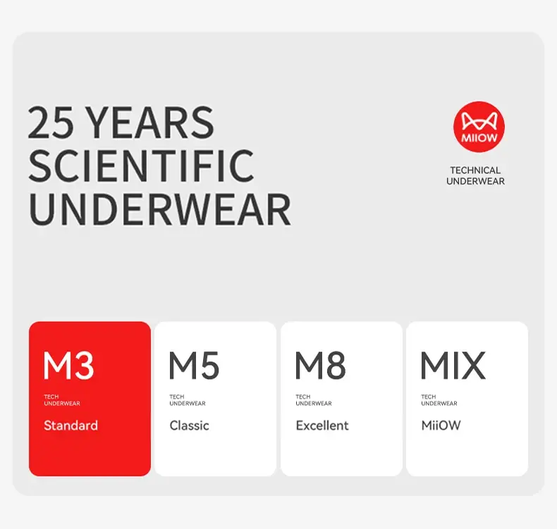 Miiow 3 pçs sem costura de seda gelo boxer roupa interior masculina verão malha respirável calcinha antibacteriana homem cuecas boxers — image 18
