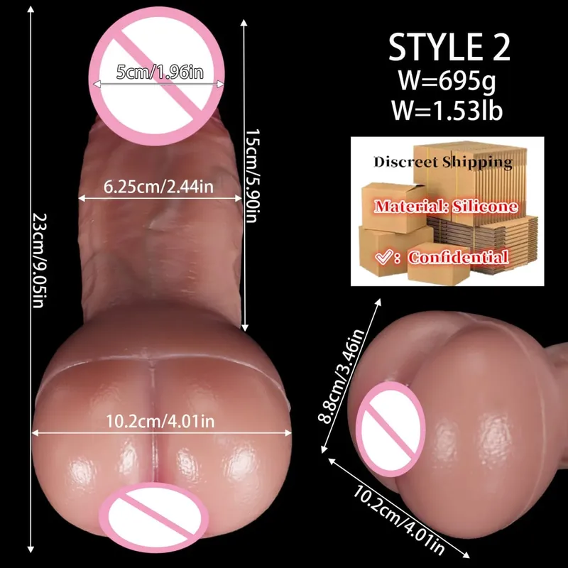 Realistic Dildo SoftSilicone Penis and Vagina 2-in-1 Masturbator Cup Vagina Masturbation Blowjob Adults Sex Toys Male Mastubator — image 8