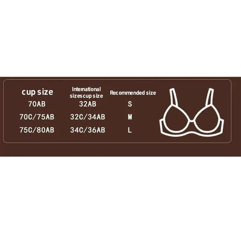 Sexy Lace Floral Bra Set Comfortable Non-steel Ring Beauty Back Small Breasts Gathered Up Support Anti-sagging Teenage Bra Set — image 6