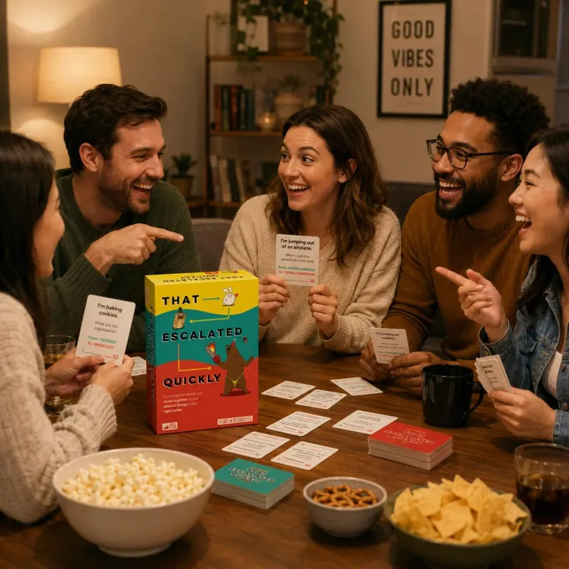 That Escalated Quickly Card Game Funny Party Board Game Family Team Strategy Game for Kids and Adults English Version — image 6