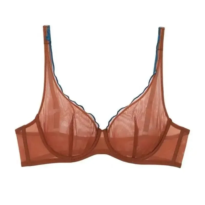 Full Coverage Minimiser Bra for Large Bust Ultra Thin Seamless Wireless Lift & Support Anti Sag Set BANERDANNI S-2XL 32-40 ABC — image 4