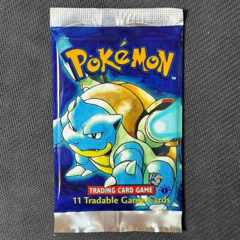 11Cards/Pack PTCG Booster Packs Proxy Card Jungle/Fossil/Base Set Charizard Blastoise Venusaur PKM Board Game collectible Cards