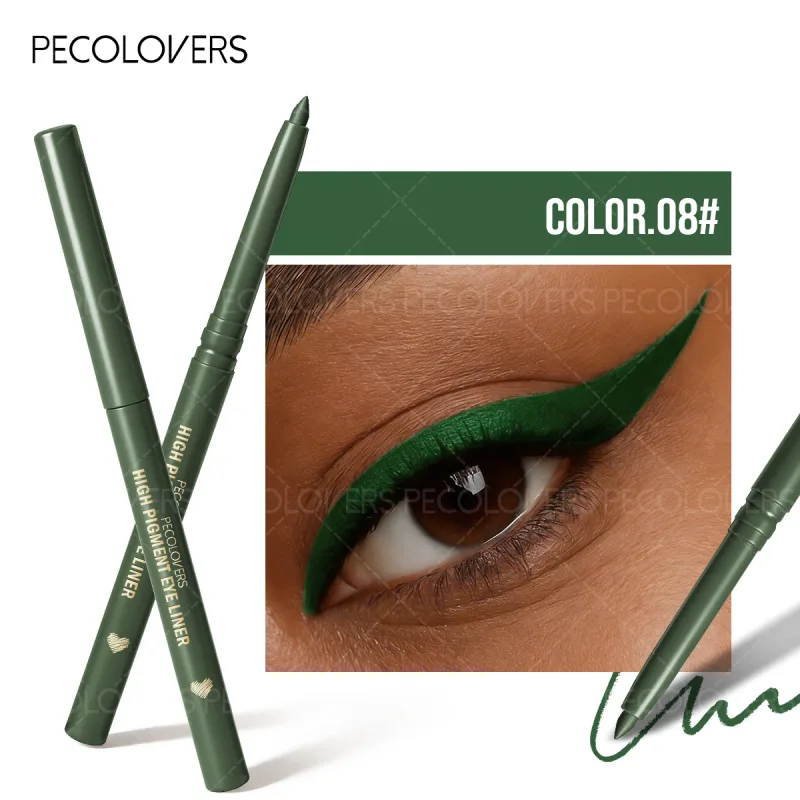 1 Pcs Multi-colors Matte Eyeliner Pencil High Color Rendening Used As Eyeliner and Eyeshadow Eye-catching Eye Makeup