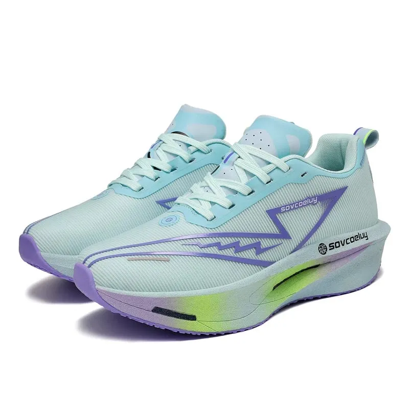 Carbon Board Marathon Men Running ShoesSpeciality Sports Breathable Lightweight Women's Comfortable Athletic Chunta Sneakers