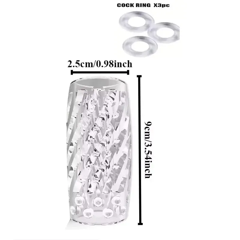 Male Aircraft Cup Masturbator Powerful Sucking Masturbation Cup Realistic Anal Vagina Pocket Pussy Adult Sex Toys for Men Toy 18 — image 13