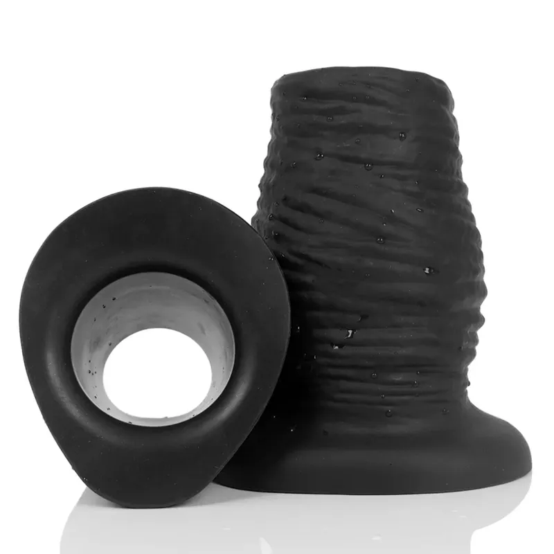 3/3.46/3.85 Inch Huge Hollow Anal Plug Liquid Silicone Soft Butt Plug Vaginal Anal Expansion Speculum Gay Fisting BDSM Sex Toys — image 3
