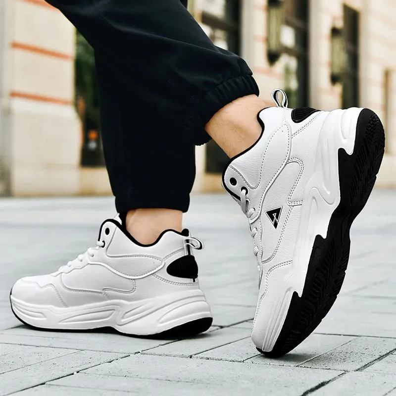 Men's high quality plus size casual sneakers Four seasons soft sole outdoor breathable running shoes students light sports shoes — image 6