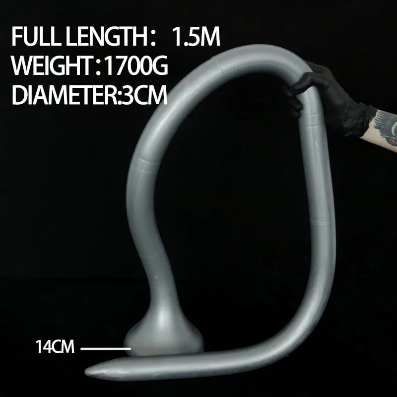 1.5m Extra Long Anal Dildo Deep Stimulator Silicone Anal Plug Large Butt Plug Masturbator Sex Toys Sex Shop Buttplug Adult Toys