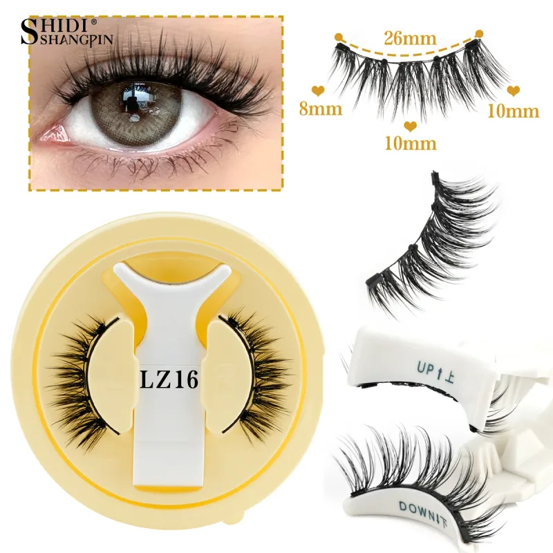 Magnetic Eyelashes No Glue Needed Reusable Natural Look 3D Faux Mink Lashes Easy Apply Magnetic Lashes Set for Eye Makeup Tool — image 12