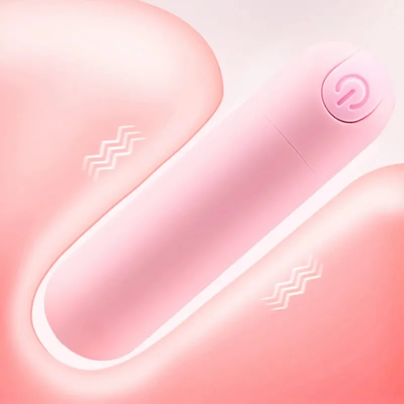 Silicone Bullet Vibrator Female Nipple Clitorals Stimulator Mini Vaginal Anal Massager Fully Waterproof Adult Sex Toys for Women — image 5