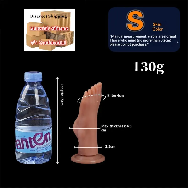 Pés estilo anal plug grande silicone bunda buttplug profundo masturbador vibrador dilatador estimulador anal vibrador adulto brinquedo sexual para mulher 성인용품