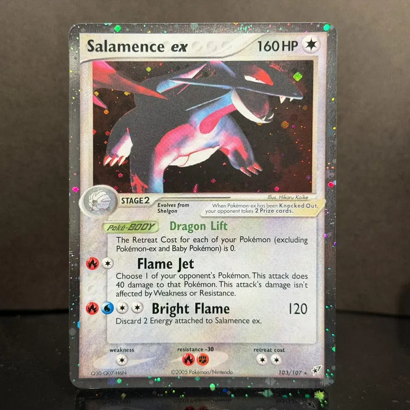 Pocket EX Deoxys Crobat Jirachi Latios Sharpedo Salamence Hariyama Deoxys Rayquaza Cosmos Holo Gold Star UR Proxy Cards