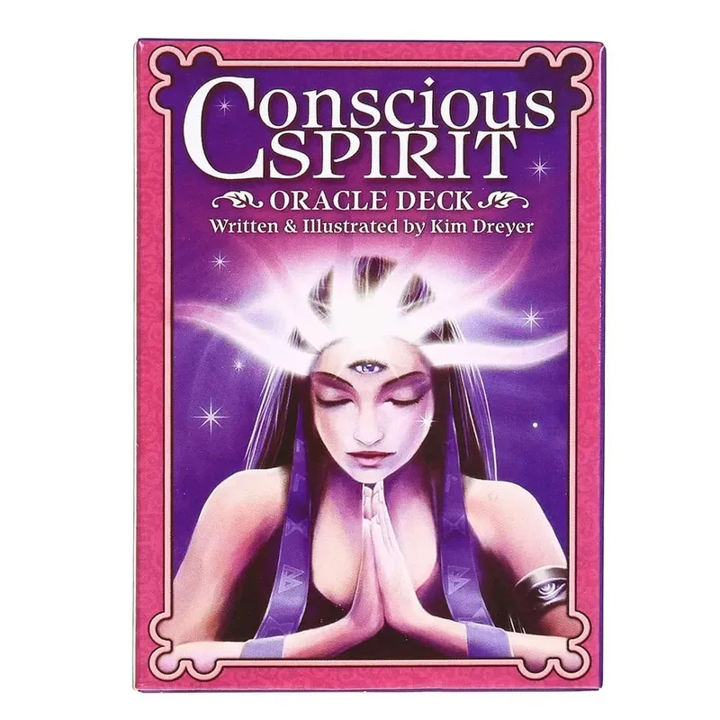 Conscious Spirits Oracle Card A 45 Cards Durable Fashionable Party Fun Playing Card Tarot Card Deck Board Games