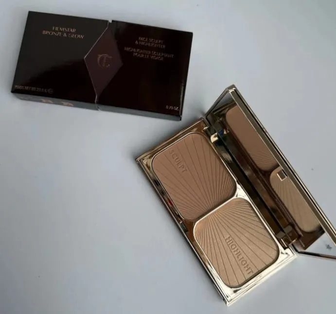 Charlotte Tilbury Airbrush Powder Blurring Poreless & Highlighter Illuminating Luminous Long Lasting Soft Focus Glow แต่งหน้าของขวัญ — image 9