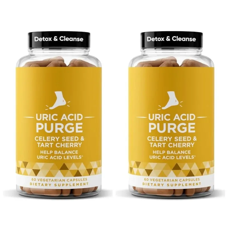 Plant-Based Antioxidant Capsules with Tart Cherry & Celery Seed Cleanse 5-in-1 Formula Daily Wellness Support 60 Capsules — image 8