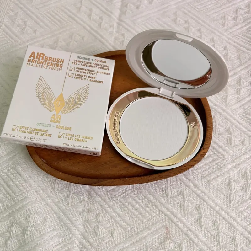 Charlotte Tilbury Airbrush Powder Blurring Poreless & Highlighter Illuminating Luminous Long Lasting Soft Focus Glow แต่งหน้าของขวัญ — image 16