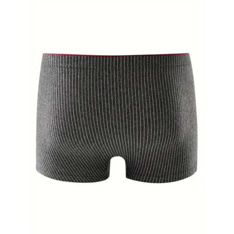 Men's Boxer Underwear Soft Breathable And Comfortable Briefs Striped Trendy Personality Casual Loose Boxers Panties Stylish — image 11