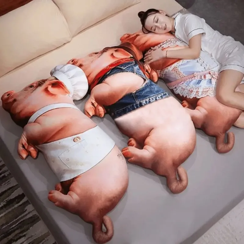 Plush Material Animal Body Pillow 40cm Size PP Cotton Filled Animal Cushion Doll Toys Cute Design Soft Texture — image 7