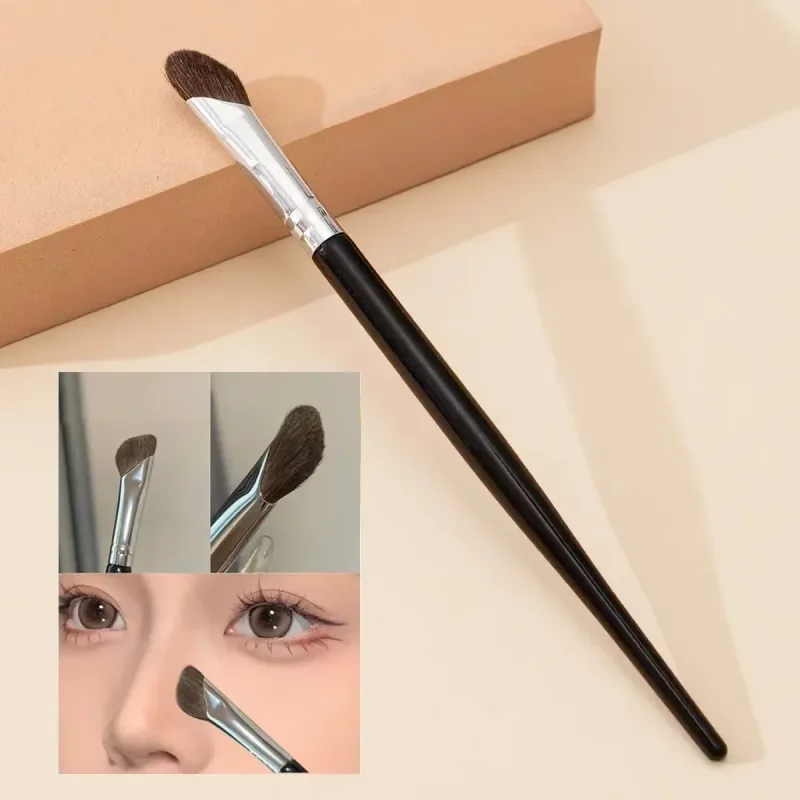 1pcs Nose Shadow Brush Angled Contour Makeup Brushes Face Bronzer Nose Silhouette Eyeshadow Cosmetic Blending Make Up Tool — image 11
