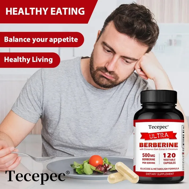 Berberine HCl 500mg Capsules with Ceylon Cinnamon Support Metabolism Cholesterol Cardiovascular GI & Daily Immune Wellness — image 6