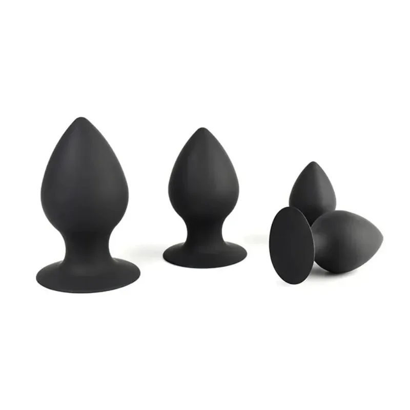 Anal Butt Plug Training Sets 3Size Silicone Sex Toys Anal Butt Plugs Trainer Kit Anal Sex Toys for Men Women Couple Beginners — image 6