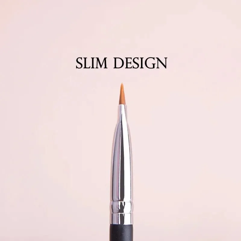 212 Flat Eyebrow Brush Ultrathin Eyebrow Makeup Brushes Flat Eyeliner Brush Thin Eye Liner Brow Contour Beauty Brush Tool
