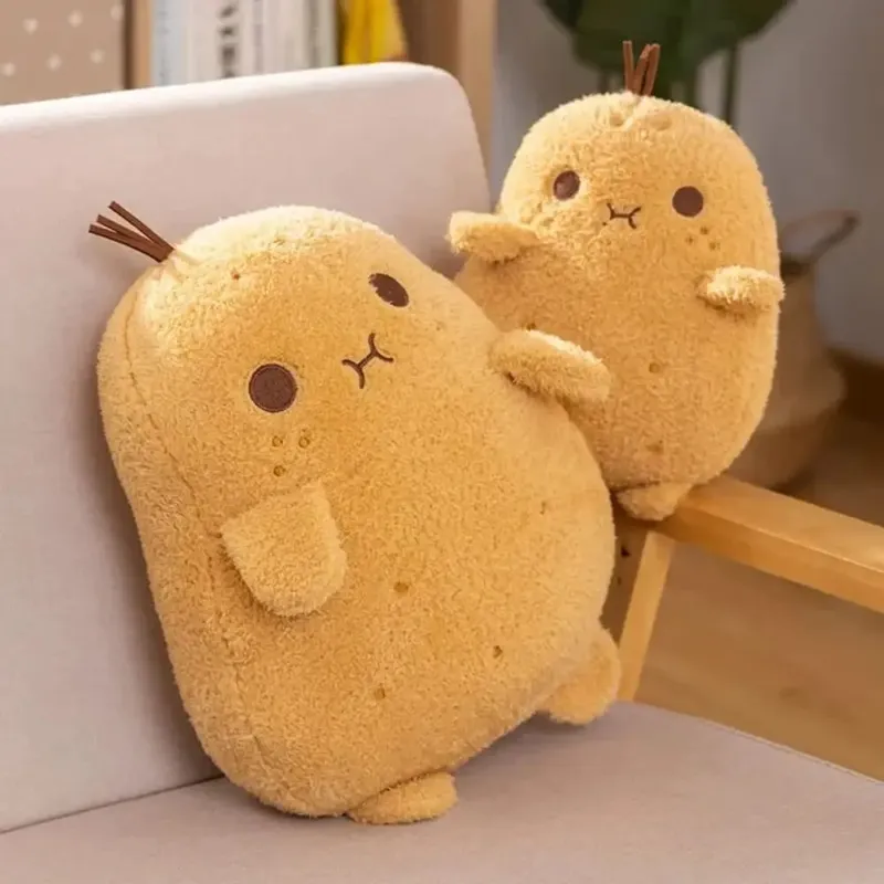 Cushion Farm PP Cotton Small Potato Fluffy Stuffed Funny Food Mini Ins Plant Spud Throw Pillow Birthday Gifts