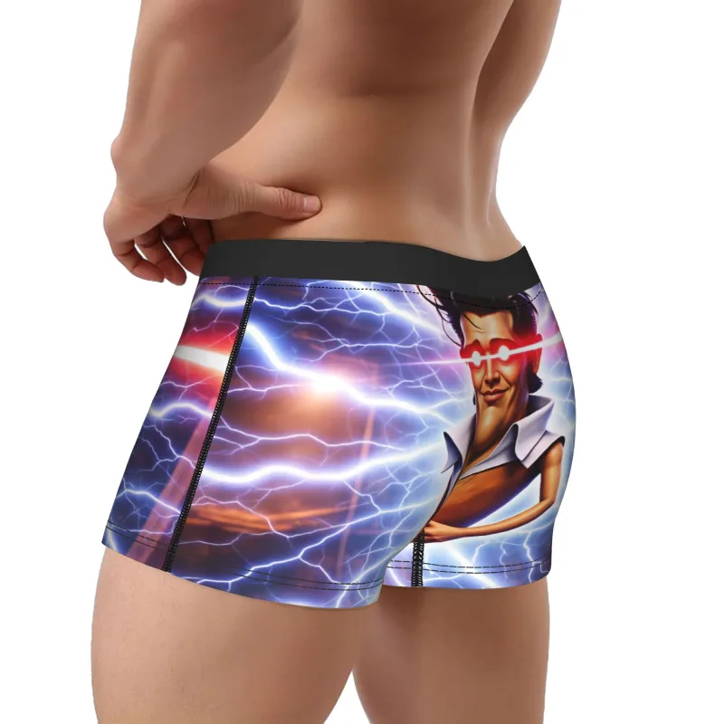 Charlie Kirk Meme Boxer Shorts Pouch Underwear High Quality Customs Shorts Briefs Novelty Men Panties Plus Size 2XL