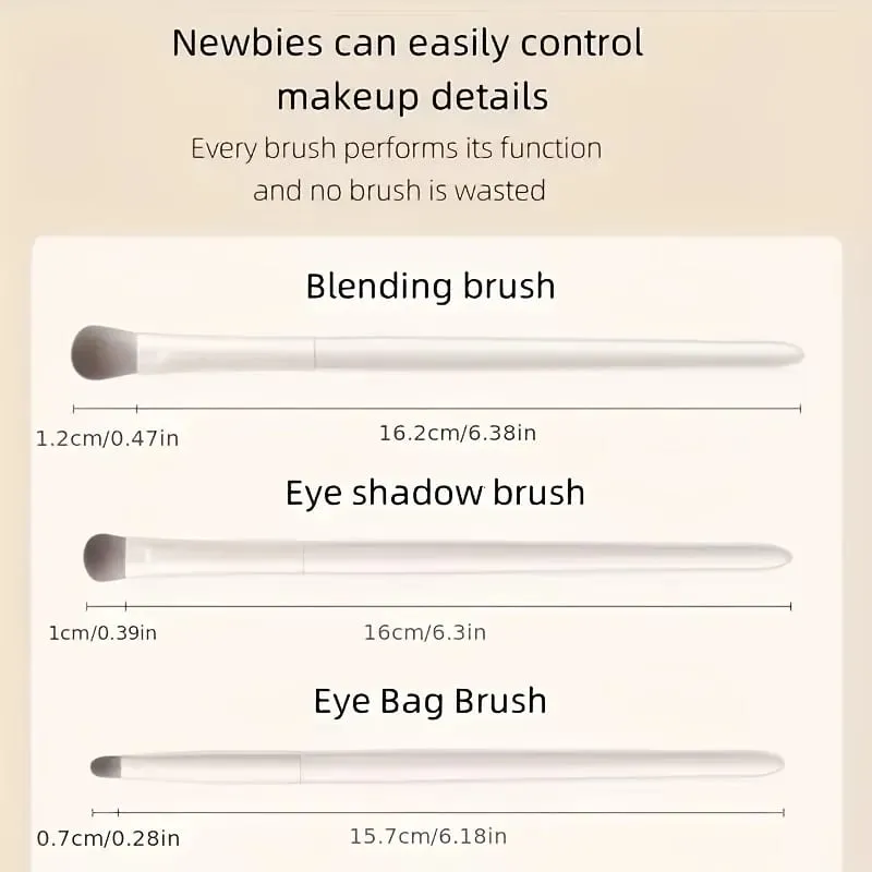 5-Piece Eye Makeup Brush Set Perfect Travel Companion and Gift for Friends Girlfriends and Wives — image 5