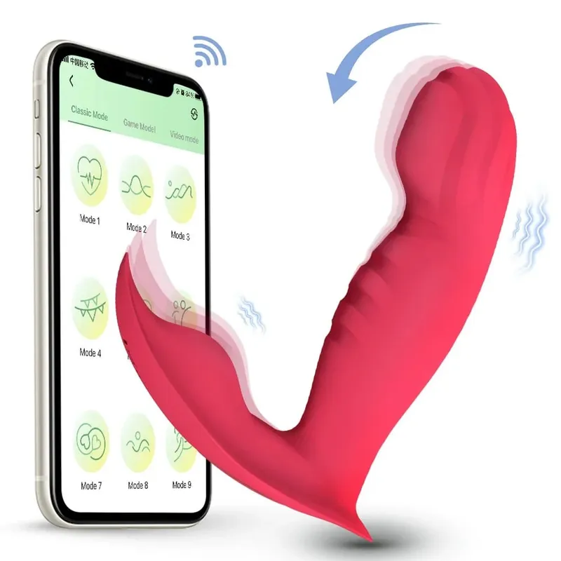 Thrusting Anal Vibrator for Men Butt Plug Anal Plug Remote Control Telescopic Prostate Massager for Gay Sex Toy for Men Women