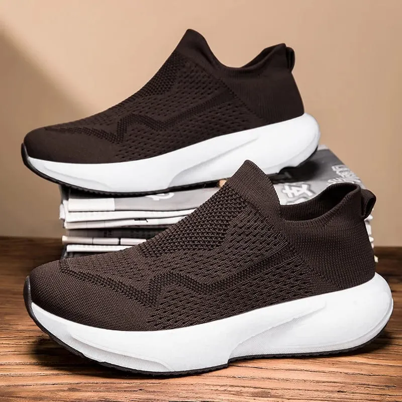 Men Running Shoes Walking Shoes Sock Shoes Men Sneakers Slip On Loafers Sport Shoes Men Sneakers Casual Shoes Couple Shoes — image 6