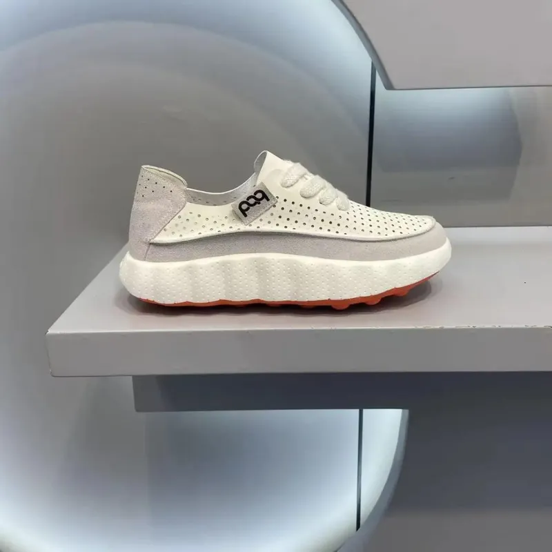 New Summer Men Sneakers Breathable Running Shoes Chunky Platform Casual Shoes Non Slip Male Outdoor Walking Jogging Footwear