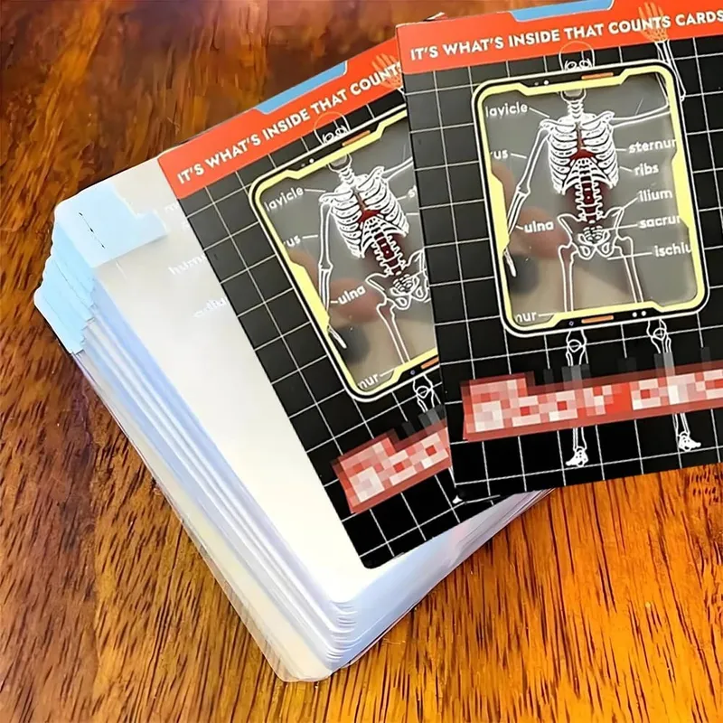 Body Deck 52 Sheets Playing Cards Interesting Human Anatomy Playing Cards Physical Examination Medical Card Teacher Students