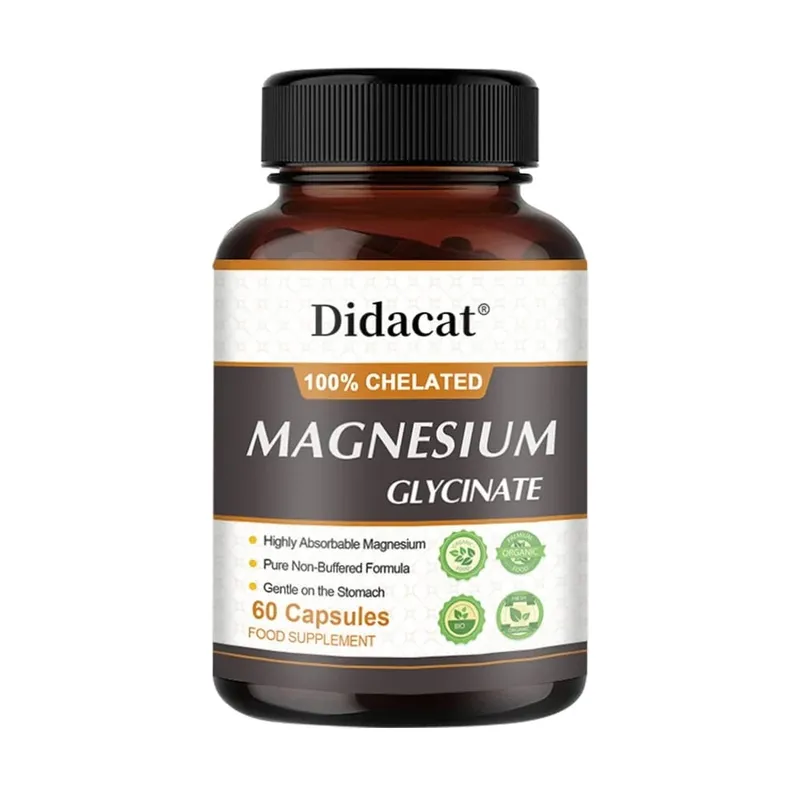 Magnesium Glycine 500mg - Supports Muscle Function Improves Sleep Quality Supports Cardiovascular and Metabolic Health — image 8