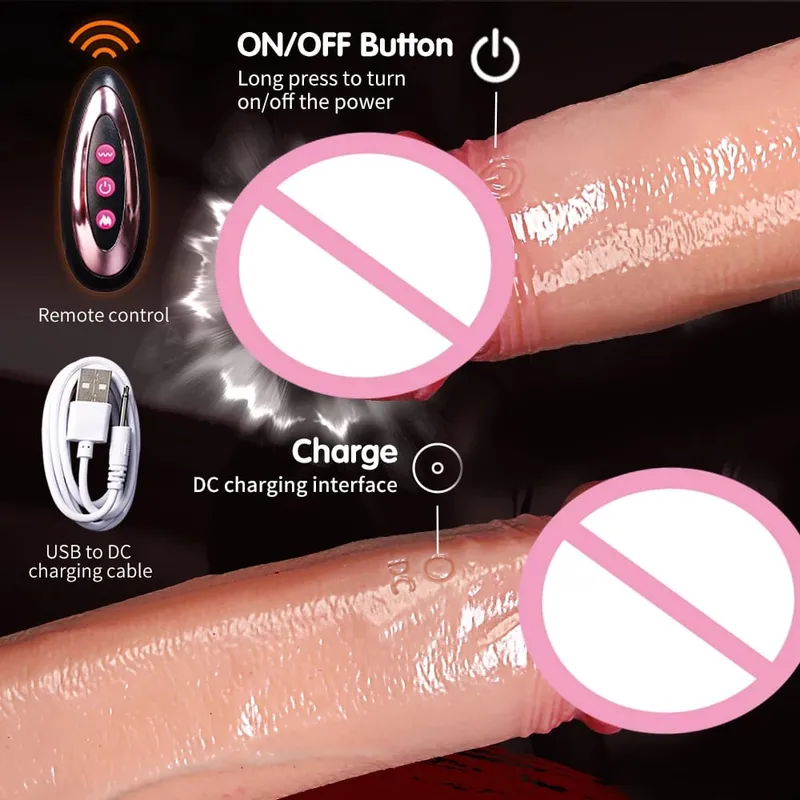 Male Realistic Remote Control Big Penis Ring Extender Cock Enlarged Stretchable Powerful Vibrator Silicone Soft & Stretchable Dick Training Stronger Delay Ejaculation Cock Ring Condom Silicone Couple Adult Sex Toys For Men Supplies 18+